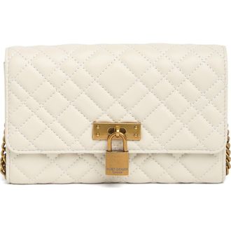 Kurt Geiger KURT GEIGER Brixton Chain Wallet in Bone at Nordstrom Rack