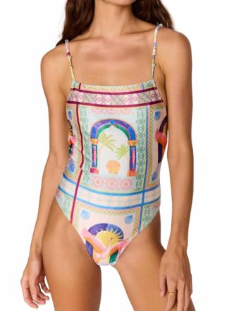 Minkpink Elysia Scoop Back One Piece In Paradiso