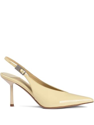 Le Silla Clivage slingback pumps - Geel