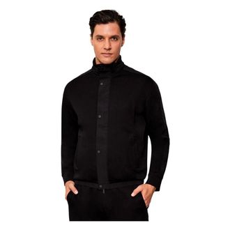A|X Armani Exchange Full Zip Sweatshirt - male - Armani Exchange - Zip-throughs - Black - 2XL - Sweatshirts & Hoodies