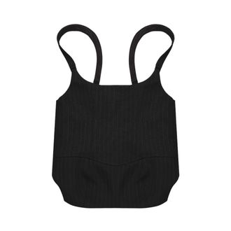 Misbhv Misbhv, Tops, Dames, Zwart, S, Sleeveless Top