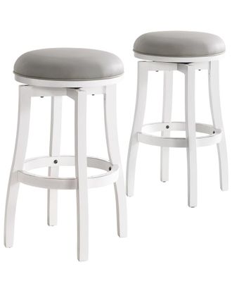 Alaterre Ellie Set Of 2 Bar Height Stools