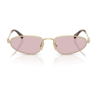 Miu Miu Sunglasses, unisex, Yellow, Size: 52 MM MU A52S Sunglasses