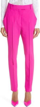 The Attico Berry Tailored Pants in Super Pink at Nordstrom Rack, Size 46
