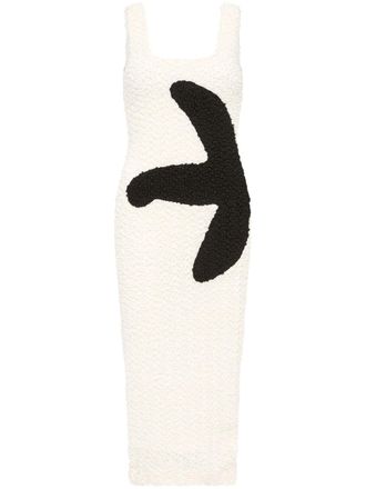 Rebecca Vallance Kiyo knit midi-dress - White