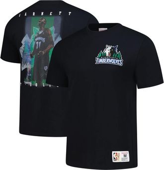 Mitchell & Ness Mens Mitchell & Ness Kevin Garnett Black Minnesota Timberwolves Hardwood Classics NBA Legends T-Shirt at Nordstrom, Size Medium