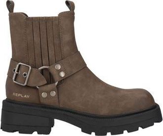 Replay CALZADO - Botines de ca&ntilde;a alta en YOOX.COM
