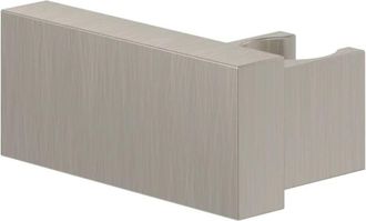 Villeroy & Boch Villeroy&boch - Soporte Fijo De Pared Para Duchas Universales Villeroy Et Boch Rectangular N&iacute;quel Cepillado Mate