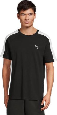 Puma T7 Classics T-shirt Mens Workout Puma Black : 2XL, Cotton