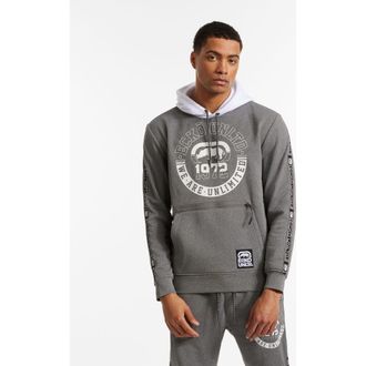 Ecko Vibe Block Hoodie in Marled Grey at Nordstrom, Size Xx-Large