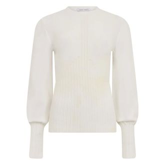 Alberta Ferretti Dames, Truien, Beige, Maat: M Viscose