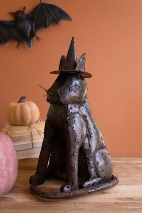 Kalalou 3D Cat With Witch Hat