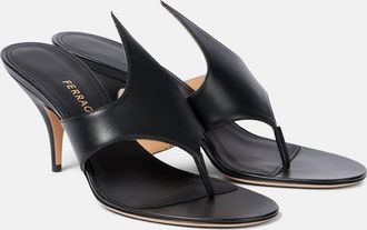 Ferragamo Sandali Lyrai in pelle