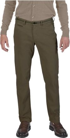 Zilton Chino broeken - Heren - Broeken - Groen - Maat: W33 L34
