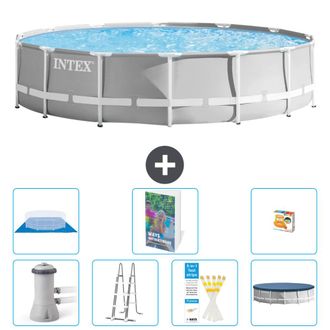 Intex Piscina Prism Frame Redonda - 427x107 Cm - 8-piezas S568