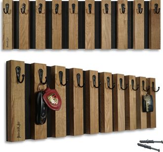 OEM Perchero De Madera Lamele De 60 Cm