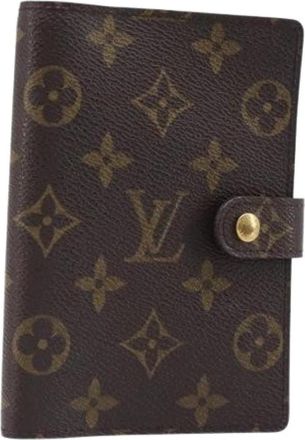 Louis Vuitton Pre-owned Day Planner Cover - Dames - Vintage Accessoires - Bruin - ONE Size - Vintage