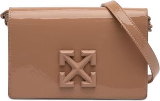Off-white Pre-owned OffWhite Patent Jitney 0.5 Crossbody Ladies OUNBFOOMP6PORFEI