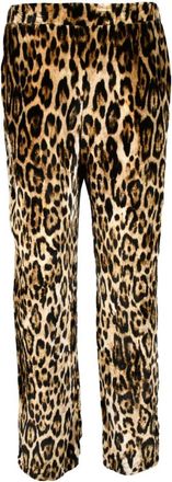 Sleep No More Pantalone - Dames - Slim Fit Broeken - Bruin - S - Leer - Broeken