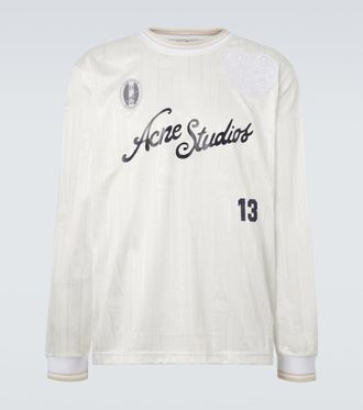 Acne Studios Logo striped T-shirt