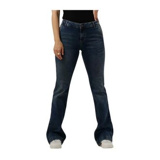By-Bar Amsterdam Dames, Jeans, Blauw, Maat: XS Katoen
