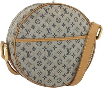 Louis Vuitton Pre-owned Cross Body Bags, female, Blue, Size: ONE SIZE Pre-owned Canvas Cross Body Bag
