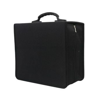 OEM Una Caja Negra Para Cd Con Capacidad Para 400 Cd/dvd/discos Blu-ray