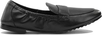 Tory Burch Ballet Loafer - Dames - Loafers - Zwart - 37 EU - Leer - Schoenen