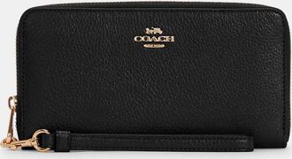 Coach Long Zip Around Wallet