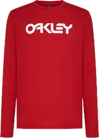 Oakley Mens Mark Ii Long Sleeve Tee 2.0, Flame Red, L