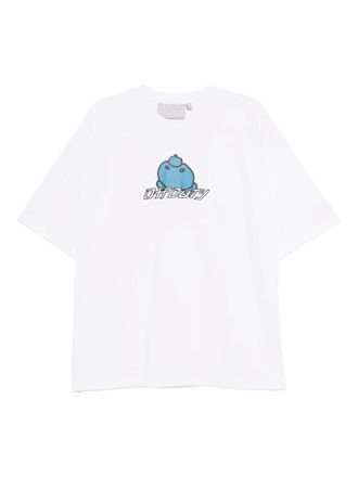 Off Duty bad bear T-shirt - men - Cotton/Spandex/Elastane - S - White