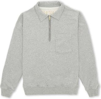 Fortela Cotton Zip-Up Sweatshirt in Grey at Nordstrom, Size Xx-Large Eu