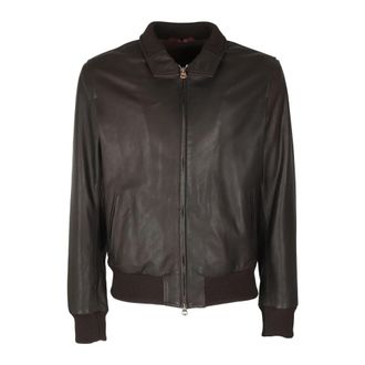 STEWART Tenerife Lamb Jas - Heren - Leren en Su&egrave;de Jassen - Bruin - 2XL - Leer - Jassen