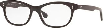 Costa Costa del Mar Womens 51mm Black Horn Opticals