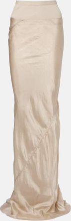 Rick Owens Satin maxi skirt