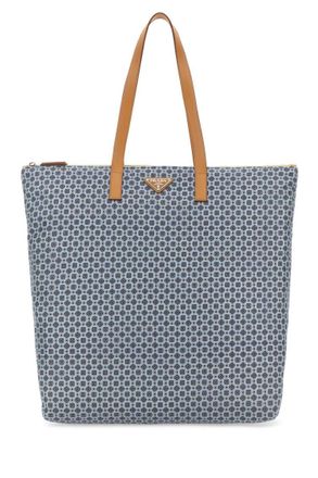 Prada Blue Re-Nylon Tote Bag