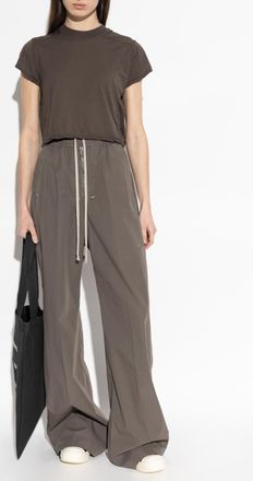 Rick Owens Top With A Decorative Stripe, Womens, Brown