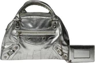 Balenciaga Pre-owned Handbags, female, Gray, Size: ONE SIZE Pre-owned Vintage Handbag