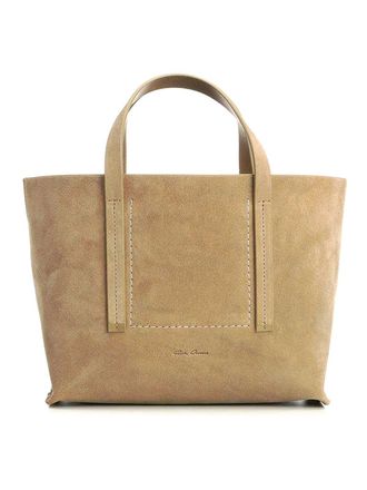 Rick Owens Suede Mini Shopper