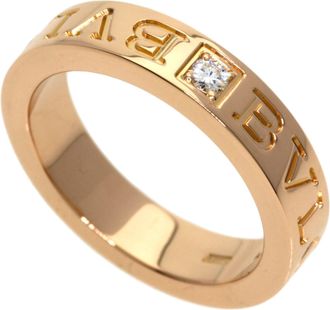 Bulgari Pink Gold (18K) Band Ring (Pre-Owned)