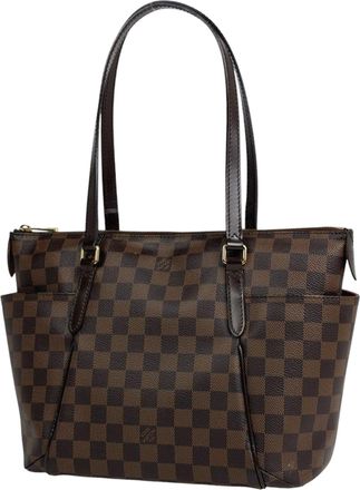 Louis Vuitton Brown Shoulder Bag Tote Bag (Pre-Owned)