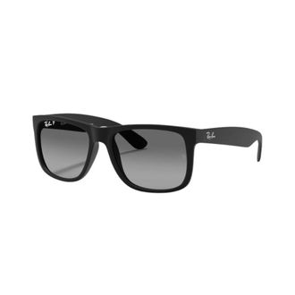 Ray-Ban Justin Classic Zonnebril - unisex - Zonnebrillen - Zwart - 55 MM - Nylon - Accessoires