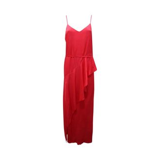 Twinset 231Tp 2430 00453 Azalea Dress - Dames - Casual kleedjes - Rood - L - Kleedjes