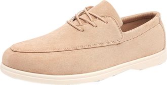 Generic Mens Driving Shoes with Memory Insoles Classic Design Comfortable Casual and Business Shoes Men Casual Shoes Size 12 (Beige, 8.5)