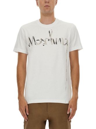 Moschino Printed Cotton T-Shirt