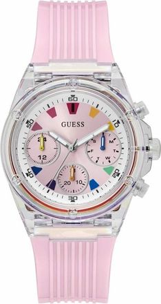 Guess Athena Quartz Watch - Dames - Horloges - Roze - ONE Size - Accessoires
