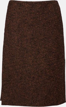 Gucci Wool-blend midi skirt