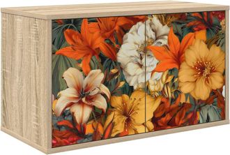 vidaXL Mueble De Tv Montado En La Pared Gennep 69 X 33 X 40 Cm Vidaxl