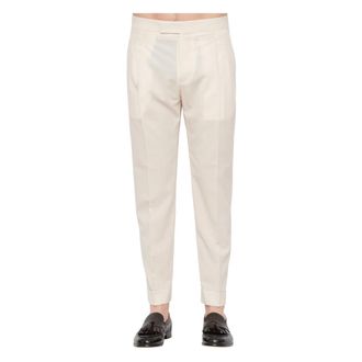 Be Able BE Able, Heren, Broeken, Beige, Maat: W32 Leer