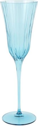 Vietri Natalia Teal Champagne Glass in Blue at Nordstrom